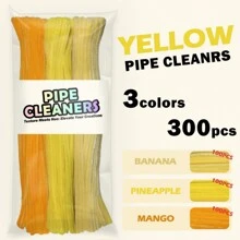 300 件粉色系列管道清洁器 - 艺术与工艺品雪尼尔扭线棒，具有独特的颜色搭配，适用于学校 DIY、母亲节工艺品和创意项目 - 充满活力、灵活且易于弯曲