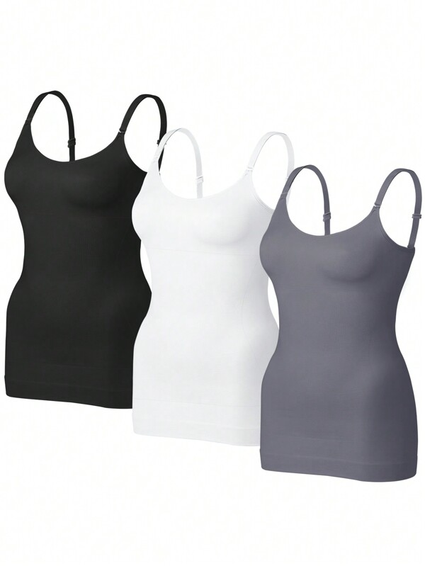 Womens Shapewear For Women Tummy Control Tank Top Body Shaper Seamless Compression Camisole Tops