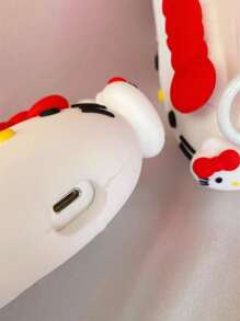 Sanrio Nova Capa de Fone de Ouvido Gato Filhote Compatível Com AirPods 4, AirPods Pro 1/2/3 Capa de Fone de Ouvido Bluetooth