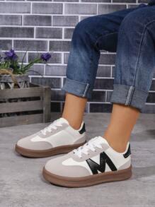 Zapatos deportivos de suela blanda y antideslizante para niños, adecuados para niñas, para primavera/otoño - Negro - Ver 1