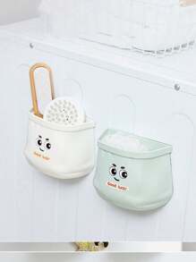 1/3 Stück kreative magnetische Aufbewahrungsbox für den Kühlschrank, Küchen Kühlschrankaufbewahrungsbox, geprägte wandmontierte externe magnetische Multifunktionsleiste für den Kühlschrank