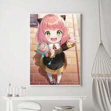 1PC Anime Spy X Família Anya Pôster Impressões Pôster Pintura de Parede Quarto Sala de Estar Parede Bar Restaurante Sem Moldura