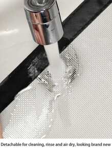 1 Malla de ventana autoadhesiva, negro/gris/blanco, diseño invisible y transpirable, reutilizable, protección contra mosquitos e insectos, fácil de instalar, ideal para primavera y verano, perfecta para cocinas, dormitorios y talla grande - Gris - Ver 6