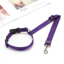 1pc Pet Retractable Adjustable Buffered Seat Belt Tether Leash, Dog Car Seat Belt Suitable For Large, Medium And Small Pets, Dog Seatbelt, Dog Car Seat, Beach, Sun, Travel