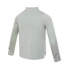 Nike Blusa casual de manga larga con empalmes de unicolor para niñas preadolescentes, para uso diario
