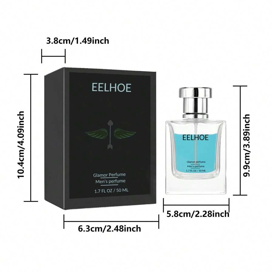 [Fresh Charm] Blue Pheromone Perfume: Fresh Ocean Tone, Release Fresh Vitality, Add Fresh Breath, Keep Fragrance For A Long Time, Enhance Self-Confidence And Charm, Suitable For Daily And Leisure Occasions, And Show Personality