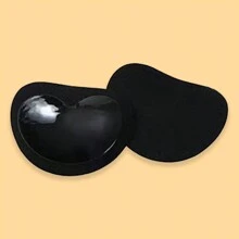 1 Par de almohadillas adhesivas con elevación de pecho de silicona, relleno impermeable para sostenes, trajes de baño, bikinis y vestidos de mujeres
