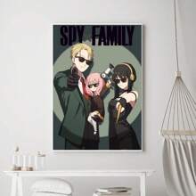 1PC Anime Spy X Família Anya Pôster Impressões Pôster Pintura de Parede Quarto Sala de Estar Parede Bar Restaurante Sem Moldura
