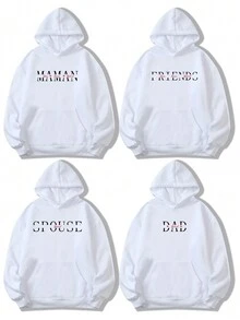 个性化情人节文字卫衣、母亲节礼物、定制家庭聚会/团体礼物、宝宝/朋友/情侣/宠物文字卫衣、秋季上衣、女士上衣、冬季上衣、秋季女装、白色卫衣、订婚礼物、送给她的礼物、节日礼物、情人节礼物、万圣节礼物、感恩节礼物、圣诞节礼物、周年纪念礼物、结婚礼物、送给闺蜜的礼物