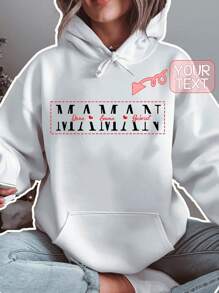 个性化情人节文字卫衣、母亲节礼物、定制家庭聚会/团体礼物、宝宝/朋友/情侣/宠物文字卫衣、秋季上衣、女士上衣、冬季上衣、秋季女装、白色卫衣、订婚礼物、送给她的礼物、节日礼物、情人节礼物、万圣节礼物、感恩节礼物、圣诞节礼物、周年纪念礼物、结婚礼物、送给闺蜜的礼物