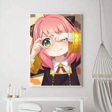 1PC Anime Spy X Família Anya Pôster Impressões Pôster Pintura de Parede Quarto Sala de Estar Parede Bar Restaurante Sem Moldura