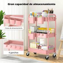 Multipurpose Carts & Push Cabinets - Black - View 10