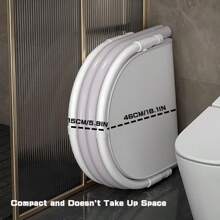 Bañeras plegables para adultos para uso doméstico. Con un diseño reforzado para mejorar la comodidad del baño. No se requiere instalación. Portátil y fácil de almacenar. Adecuado tanto para baños de hielo como para baños normales. Ideal como regalo. Decoración de baño Decoración de otoño Accesorios de baño Vuelta al cole - Multicolor - Ver 9