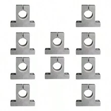 10 Pz Soporte Sk8uu Sk8 Guía Lineal Impresora CNC 8mm - Plateado - Ver 1