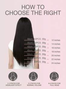Micro Loop Hair Extensions Premium Human Hair Nature Color 12-22inch Straight Invisible Real Human Hair 50pcs Micro Loop Hair Extensions - S1B - View 7