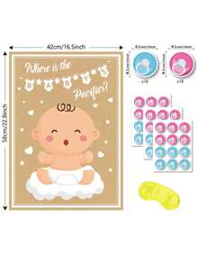 Party Game Poster, Atmosphere Decoration Props For Anniversary, Birthday, Wedding, Bridal Shower, And More, Versatile Party Gift And Decoration