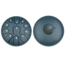 11 音符 C 大调钢舌鼓，6 英寸，空灵疗愈打击乐器