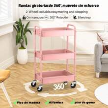 Multipurpose Carts & Push Cabinets - Black - View 11