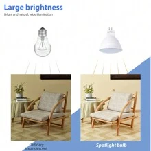 CanLing مصباح إضاءة LED E27 للسقف المعلق ضوء النهار 220 فولت للغرف الداخلية E14 غرفة المعيشة المطبخ المكتب الدراسة ضوء الهبوط MR16 بقعة الإضاءة للسوبر ماركت GU10 غرفة النوم مصباح شمعة GU5.3 بدون وميض حماية للعين إضاءة ديكور المنزل 6/12 مصباح LED SMD2835 أبيض بارد/دافئ