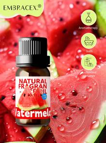 EMBRACEX. 10ml Aceites Esenciales de Frutas, Aceites de Aromaterapia para Damas, Difusor de Aroma, Ambientador de Coche, Ambientador de Interiores, Ambientador de Baño, Difusor de Aroma, Fragancia para el Hogar, Regalo para la Mejor Amiga, Regalo para Mujeres, Mango, Uva, Pomelo, Limón, Naranja, Melocotón, Sandía, Piña, Plátano, Grosella Negra - aceite esencial de fruta - Ver 14