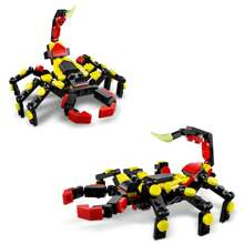 LEGO Creator 3 In 1 Forest Animals: Red Fox Toy , Transforms To Owl Toy Figure Or To Squirrel Toy , Woodland Figures Set , Play And Display Gift Idea For Boys And Girls Ages 9 Years Old And Up , 31154 Room Decoration Winter Gifts ,Kids Gift Ideas ,Owl ,Girl Room