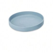 3 Pieces Set Children's Silicone Dinosaur Feeding Bowls, Spoon And Plate Tableware, With Suction Cups, Suitable For Baby Use, Microwave & Dishwasher , Heat-Resistant, Easy To Clean