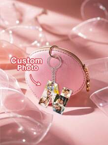 1 pieza Llavero acrílico personalizado con foto de pareja y letra A-Z, llavero personalizado con foto de pareja, llavero personalizado con foto, llavero personalizado con foto, regalo para el Día de la Madre, regalo para el Día del Padre, regalo de aniversario, regalo de pareja, regalo de cumpleaños, regalo de boda, llavero de pareja, regalos de San Valentín para novio/novia, regalo para mejor amigo, regalo para mamá/papá, regalo para esposo/esposa, colorido, lindo, adorable, divertido, kawaii, estilo Y2K, elegante, unisex, casual, personalizado, único, personalizado, regalos ideales para él, regalos ideales para ella
