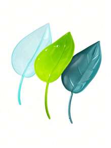 Funil de Rega para Vaso de Plantas, Dispositivo de Rega de Planta com 3 Folhas Coloridas, Dispositivo de Rega Criativo em Formato de Folha para Plantas Internas e Externas, Dispositivo de Rega, Dispositivo de Fertilização das Raízes das Plantas, Funil de Rega para Vasos, Dispositivo de Rega em Forma de Folha Verde para Plantas em Vasos - Multicolorido - Visão 6