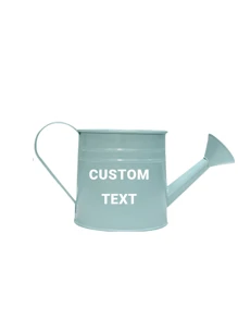 Personalized Powder Watering Can Flower Pot, Garden Gift, Grandparents Garden Gift, Moving Garden Gift, Custom Sprinkler Flower Pot, Custom Sprinkler Flower Pot Back To School - Multicolor - View 12