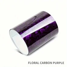 1 pieza Pegatina de vinilo rojo láser para coche, fácil de cortar y aplicar, decoración de coche, película de envoltura de fibra de carbono de colores múltiples disponible - Unitalla - Ver 16