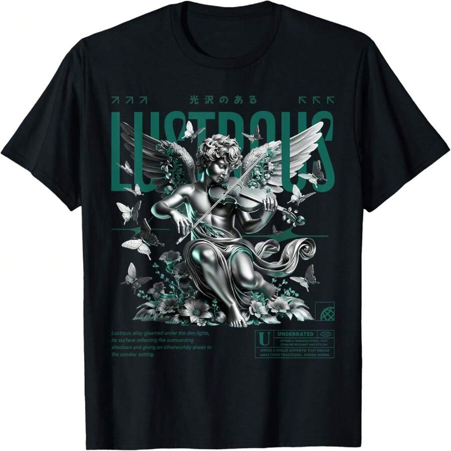 Lustrous Oxidized Green 4s Matching Tee For Men Women T-Shirt - Black - View 1