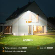 Slim Led Reflector Ip65 Black Cold White Light Outdoor - 50w - View 2