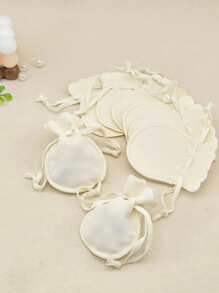 12 Peças Sacos de Veludo com Cordão de Joias, Embalagem de Presente, Bolsa, Maquiagem, Aniversário, Casamento, Festa, Suprimentos de Embrulho