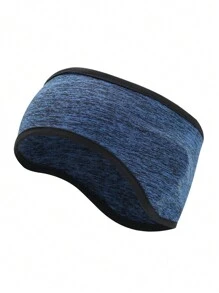 1pc Personalized Embroidered Running Headbands Comfortable Elastic Running Headband,Adult Women Athletic Ear Muffs Head Bands,Winter Sports Headband, Fit For Yoga, Running, Cycling, Ski