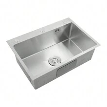 YUNRUX Kitchen Sinks - Silver - View 5