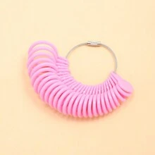 1 Set Colourful Ring Sizer Set Finger Size Gauge Measure Tool Jewelry Sizing Tools Rings Size 1-13 With Half Size 27 Pieces, Jewelry Making Supplies - Ring Circumference Measurement - View 10