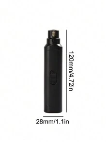 1个大功率电动宠物指甲磨，适用于各种体型的猫狗，电动宠物指甲磨，超静音，舒适且对爪子友好，适用于猫、狗和小动物的美容和指甲护理，不含电池 - 彩色 - 查看 3