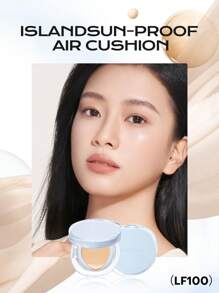 MISTINE 防晒气垫无瑕锁色精华气垫粉霜SPF50+ PA++++13g LF100 象牙色