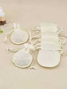 12 Peças Sacos de Veludo com Cordão de Joias, Embalagem de Presente, Bolsa, Maquiagem, Aniversário, Casamento, Festa, Suprimentos de Embrulho