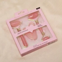 3 件装树脂面部按摩器按摩滚轮，适用于面部身体颈部眼睛刮痧板抗皱美容护肤工具、美容、护肤产品、水疗、自我护理、护肤工具、面部护理、美容师用品、按摩、面部按摩工具、面部滚轮 - 彩色 - 查看 9