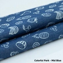 1 pièce Tissu en jean mince 100% coton imprimé de bandes dessinées, matériel de couture DIY, pré-coupé (19 po*58 po, 39 po*58 po), convient pour la couture et l'artisanat, les motifs incluent papillon, étoile, trèfle, petit point. Matériau en jean pré-lavé mince pour robes, jupes, shorts, chapeaux, sacs d'art, fonds de photographie, nappes, accessoires pour cheveux