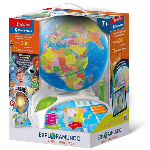 Clementoni ERDGLOBUS DIE WELT ERKUNDEN AUGMENTED REALITY ✅ Lieferung in 3-5 Tagen