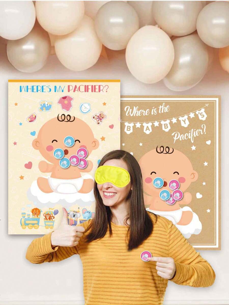 Party Game Poster, Atmosphere Decoration Props For Anniversary, Birthday, Wedding, Bridal Shower, And More, Versatile Party Gift And Decoration