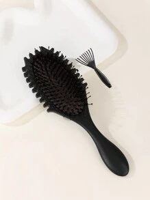卷发梳，卷发梳，卷发造型梳，用于梳理和塑造男士和女士的卷发，以减少拉扯，由 Candybrush 出品，卷发梳，- 用于梳理和塑造男士和女士的卷发以减少拉扯的发刷，增强卷发，男女通用，由 Candybrush 出品，发刷/发梳