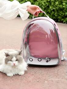 1 Pet Bag, Pet Backpack When Going Out, Black/Gray/Pink, Size: 45 * 34 * 23cm, Independent Packaging, Oxford Cloth + PET Material, With Cushion, Transparent Visual, With Zipper, With Storage Bag On The Side, Free Cat Food Strip Feeder, Suitable For Outdoor Pet Storage, Storage Bag, Backpack.1 Pet Bag, Pet Backpack When Going Out, Black/Gray/Pink, Size: 45 * 34 * 23cm, Independent Packaging, Oxford Cloth + PET Material, With Cushion, Transparent Visual, With Zipper, With Storage Bag On The Side, Free Cat Food Strip Feeder, Suitable For Outdoor Pet Storage, Storage Bag, Backpack.Fashi On,Christmas Tree Pendant,Fall Decor Home,Halloween Party,Wall Hanging,Autumn Decor,Christmas Party Supplier,
