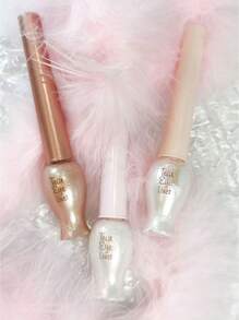 ETUDE TEAR Eyeliner #1 White | Transparent Base, Infused With Ultra-Fine Glitter | Dazzling Shine | Waterproof & Sweatproof, No Need To Remove | Long-Lasting Color | Korean Cosmetics, Gift Set | 8g/0.28oz - #1 WHITE - View 10
