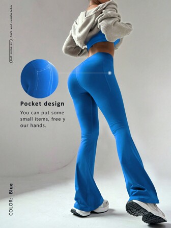 FWH Functional Performance Version,High Waist Slimming Flares With Secret Pockets | Retro Streetwear To Gym,Sculpting Waist + Peach-Butt Lift,Anti-Slip Waistband + Concealed Pockets | Perfect For Yoga & Daily Wear,High-Waisted Flares For All Body Types,Retro Stylish Streetwear Look,High-Waisted Flared Yoga Pants Tights