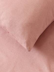 "3pcs Bedding Set, Cozy Modern Graphics, Perfect For Students And Holidays" - Dusty Pink - View 2