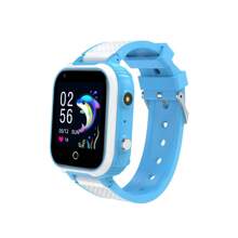 Videochiamata 4G per bambini Smartwatch GPS con localizzazione impermeabile per scuola primaria Orologio per gioco di puzzle