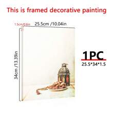 1pc Date Palm Lantern Art Painting Wallpaper, Painting Canvas Poster, Printing Mural Suitable For Dormitory, Apartment, Dining Room, Living Room, Modern Home Decoration, Desktop Decoration, Waterproof, Decor, Festivals, Gifts - FUYHB1335 - View 18